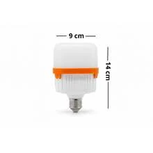 Foco De Emergencia Luz Blanca 30w Recargable Portatil Led HYF106 decoración de cuarto juguetes accesorios para carro accesorios para moto luces led para cuarto cosas de 10 pesos luces led cosas para decorar tu cuarto accesorios para hombre juegos de mesa lamparas para techo jugetes lámpara lampara ventilador de techo luces decorativas luces luz led lamparas encendedor - Blanco - Ver 3