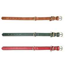 1pc Adjustable Brown PU Leather Dog Collar, Soft & Comfortable Microfiber Lining, Suitable For Small & Medium Pets - Brown - View 5