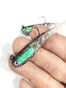 10 buah Umpan Pancing Lunak dengan Timah, Cocok untuk Ikan Perch, Bass, Memancing di Air Tawar dan Air Asin, Meningkatkan Tingkat Tangkapan Anda - MultiWarna - View 9