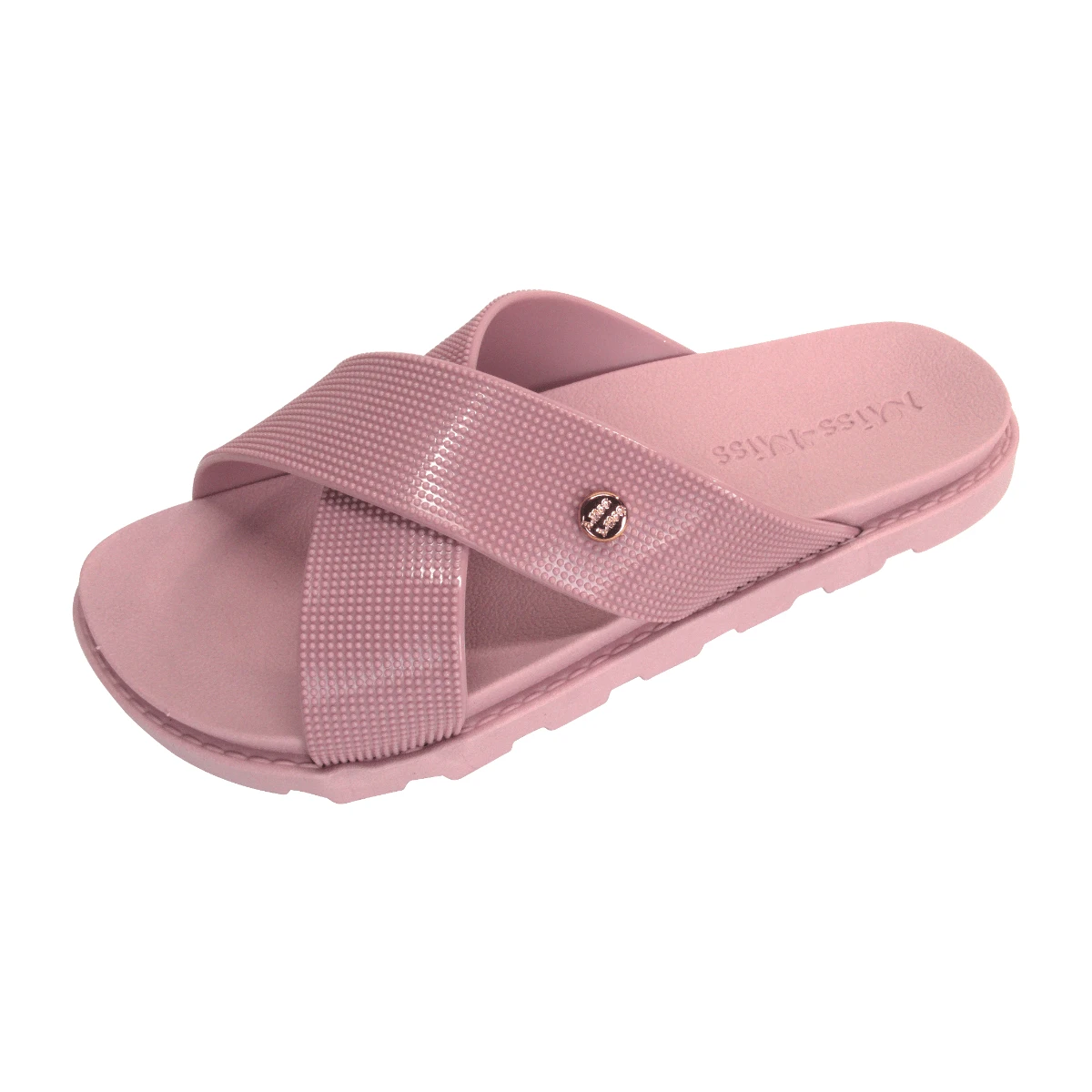 Birkemiss Fashion Sandal/Flip-Flop With X Strap - Màu hồng gỉ - Xem 1