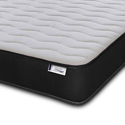eXtreme Comfort Hybrid Memory Foam Spring Mattress 7 Inch Quilted - Springs Support With Memory Foam Comfort Layer And Breathable Soft CoolTouch Top Cover