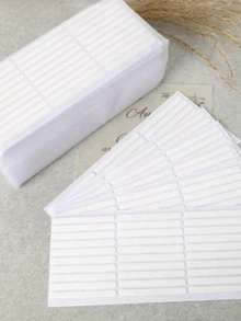 600/300/60/30pcs Transparent Double-Sided Nail Display Tape, Suitable For Press-On Nails - Self-Adhesive Strips, Salon Design Display & Packaging, Easy To Use, Strong Adhesion, Clear Tape, Precise Patch Slot, Back To School, Press-On Nail Tools - Multicolor - View 3