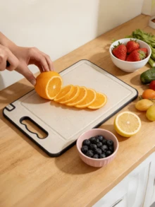 1 Thớt thép không gỉ hai mặt, Thớt nhà bếp đa chức năng bằng thép không gỉ, Thớt, Thớt nhựa đa chức năng, Thớt thép không gỉ hai mặt tích hợp khe thái và bào, Thớt, Thớt thái, Thớt chống trượt, Thiết kế chống trầy xước, Rãnh thoát nước, Bền bỉ cho thịt, rau củ, trái cây, Thớt nhà bếp, Dụng cụ nhà bếp, Đồ dùng nhà bếp - 1PC - Xem 13