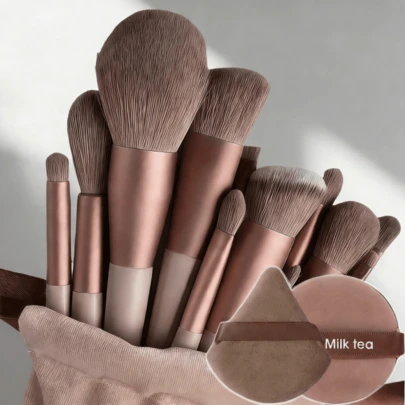 15pcs Professional Makeup Brushes, Facial Care Tools, Makeup Tools, Soft Bristle Beauty Eyeshadow, Foundation, And Blush Brushes, Suitable For All Skincare Needs-An Ideal Choice For Beginners And Professionals, Gifts For Girlfriend, Friends, And Mom, Perfect Gifts For Birthdays, Christmas, And New Year Celebrations.