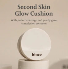 hince Glow Cushion Foundation 21 IVORY 12g 2Types (Single Or Refill Set Available) - Hydrating Base Makeup, Radiant Skin Finish, Lightweight Coverage, Smooth Skin Look, K-Beauty Cushion - 21 象牙 - 查看 2