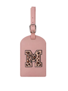 1pc TSA Approved Personalized Luggage Tag, PU Leather With Privacy Protection Card, A-Z Letter Options, White Cute With Letter Label, Suitable For Women/Men Travel Backpack, Suitcase, Handbag, Essential For Travel - Multicolor - View 12