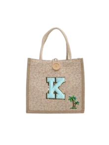 1 Pc Towel Embroidered Initials Pattern Handbag,Flower Printed Linen Handbag,Small Floral Linen Button Decorative Handbag,Simple Large-Capacity Handbag, Portable Casual Storage Tote Bag, Multifunctional Shopping Bag,New Design, Large Capacity, Ideal For Shopping, Shoulder Bag, Handbag, Lunch Bag - Multicolor - View 15
