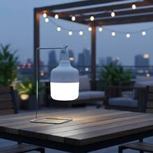 Foco Led 40w De Emergencia Luz Blanca Recargable Usb HYF104 decoración para el hogar luces led para cuarto luces led casa de campaña lamparas para techo lampara luces decorativas luces lámparas luz led lamparas lamparas decorativas - Blanco - Ver 10