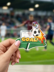 MOSXLOXY 50/20/10pcs Soccer Shape Greeting Card Candy Box, 2026 World Cup Greeting Card, Football Envelope, Football-Shaped Card, Football-Shaped Gift,Perfect For 2026 World Cup Party Favors And Decorations. - View 3