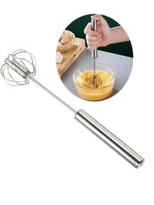 1/2 chiếc dụng cụ đánh trứng bằng tay bằng thép không gỉ, dụng cụ đánh bánh, dụng cụ nhà bếp nhỏ, thích hợp cho các buổi họp mặt gia đình và tiệc tùng. - Nhiều màu - Xem 4