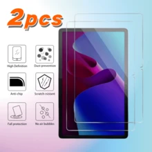 平板电脑屏幕保护膜 2 片装 高清透明屏幕保护膜 适用于华为 MatePad Pro/M6/M5/T8/T5/T3/T/Air/C5E/SE 以及 7 英寸/8 英寸/8.4 英寸/9.6 英寸/9.7 英寸/10 英寸/10.1 英寸/10.4 英寸/10.8 英寸/11 英寸/11.5 英寸/12.6 英寸平板电脑 易于安装，具有高清晰度、高透光率、防刮擦钢化玻璃屏幕保护膜 是母亲节、生日、家人朋友周年纪念日的理想礼物 - 無色 - 查看 1