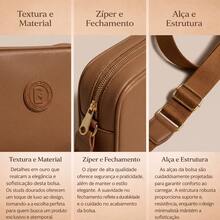 Women's Casual Minimalist Plain Textured Modern Elegant Adjustable Handbag - Special Offer Shipping - 駝色 - 查看 6