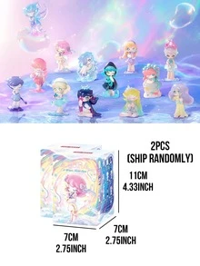 AZURA Star Series Collectible Figure, Dreamy Girl Mystery Box Collectible, Desktop Decor, Exquisite Character Sculpture, Toy Blind Box Collection, AZURA Series Exquisite Figure Collection, Holiday Party Ornament, Birthday And Christmas Gift - Multicolor - View 13