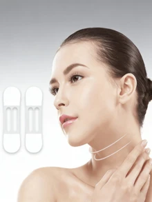 Invisible Neck Lift Tape - Breathable Neck Lift Adhesive Tape, Can Lift Face And Neck. Suitable For Double Chin And Vertical Neck Lines, Soft Fit, Non-Allergenic Adhesive. - Multicolor - View 5