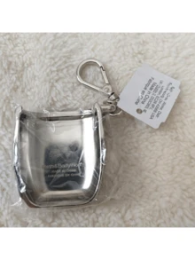 Plush Keychains - Chrome Silver - View 4
