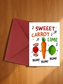 12pcs Funny Birthday Greeting Cards With Envelopes, Humorous Birthday Party Invitations, Birthday Gift Decorations, Suitable For Family, Friends, Colleagues Gatherings - Merah - View 10