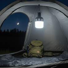 Bombilla De Emergencia Foco Luz LED 15W Portatil Para Colgar Alta Luminosidad HYF-101 - Blanco - Ver 9