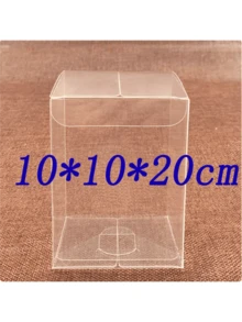 10pcs Wholesale New Transparent PVC Box Packaging, Wedding/Christmas Gift Boxes For Chocolate, Candy, Apple, Transparent Boxes For Events - PVC Multi-size Transparent Box - View 18