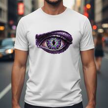1 pieza Camisetas de moda, Lindo corto cuello redondo transpirable Tops para mujer, Gráfico  2026 Camisetas de mujer para, fruncido - Blanco - Ver 7