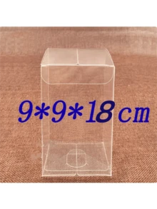10pcs Wholesale New Transparent PVC Box Packaging, Wedding/Christmas Gift Boxes For Chocolate, Candy, Apple, Transparent Boxes For Events - PVC Multi-size Transparent Box - View 14