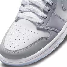 Nike Air Jordan Retro 1 Low SE Women's Casual Shoes Pinksicle/White/Black IV2446-684 | Low-Top Versatility, Everyday Wearable - 灰白色 - 查看 4