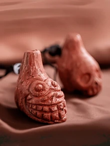 Loud Death Whistle - Can Reach Over 125 Decibels, Simulates Human Screams, Gorilla Design, Great For Halloween, Emergency Preparedness And Costume Events, Survival Gadget | Themed Party Supplies | Exquisite Craftsmanship, Gift For Friends, Family, Coworkers, Halloween Gift, Christmas Gift - View 5