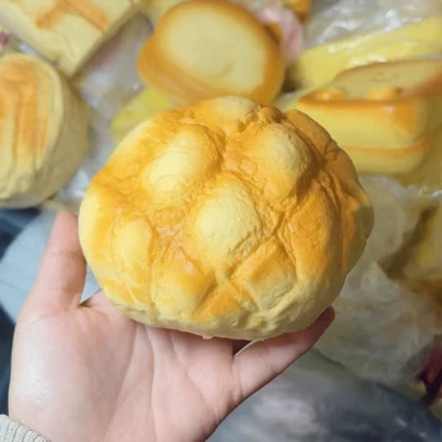 Soft Squishy Bun Toy, Slow Rebound Anti-Stress Squeeze Toy, Soft Plush Collectible Model, Portable Travel Stress Relief Toy, Cute And Suitable For All, Ideal Gift For Holidays, Birthday, Easter, Halloween, Christmas