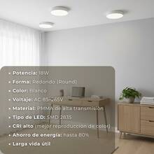 Ceiling Lights - White - View 8