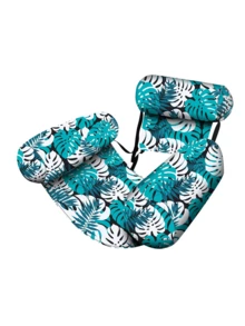 Hamaca inflable para piscina: Una silla de ocio estampada para adultos - Perfecta para vacaciones, fiestas y relajación. Esta hamaca para exteriores es un elemento esencial para la playa y la piscina, ideal para fotos, juegos acuáticos, relajarse y entretenimiento. ¡Un verdadero imprescindible para la playa! - flotador inflable - Ver 16