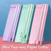 Dual-Direction Mini A4 Paper Cutter, Portable Student/Office Photo & Paper Trimmer - Single Piece - View 1