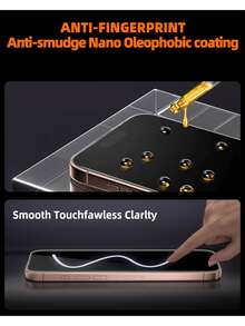 XINHONGYU Bộ 2 miếng dán màn hình cường lực chống nhìn trộm, bảo mật thông tin cá nhân, phù hợp với 17 16 15 14 13 12 11 Pro Max Mini XR X XS Max 7 8 Plus SE, 14 Plus 17 Air, thiết kế thời trang, chất liệu cao cấp, chống trầy xước, phù hợp cho người yêu thích công nghệ. - màu đen - Xem 5