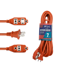 Cable de extensión doméstico de 15 m, cable de extensión de alimentación con enchufe, 3 tomas, adecuado para herramientas eléctricas pesadas y viajes - Tipo de Enchufe A USA (110-127V) - Ver 31