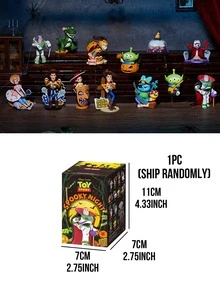 POP MART Disney Pixar Toy Story Nightmare Before Christmas Series Collectible Figurines, Halloween Theme Mystery Box Vinyl Toys, High-Quality PVC ABS Material 2.76-4.72 Inch Desktop Decor, Exquisite Painted Anime Character Statues With Mysterious Night Design, Perfect Surprise Gift For Disney Pixar Fans, Toy Story Enthusiasts, Animation Lovers And Collectible Doll Fans, Suitable For Home Office Desk Decoration, Holiday Seasonal Decor, Birthday Gifts - Multicolor - View 12