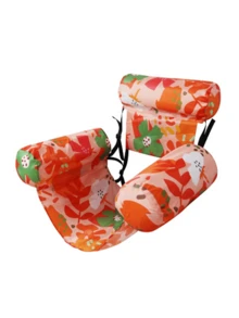 Hamaca inflable para piscina: Una silla de ocio estampada para adultos - Perfecta para vacaciones, fiestas y relajación. Esta hamaca para exteriores es un elemento esencial para la playa y la piscina, ideal para fotos, juegos acuáticos, relajarse y entretenimiento. ¡Un verdadero imprescindible para la playa! - flotador inflable - Ver 17