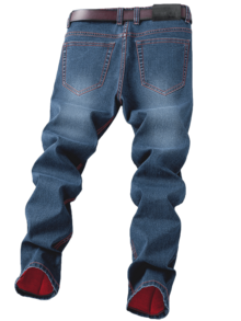 2-Pack Men's Street Style Ripped Stretch Slim Fit Straight Leg Jeans - 黑色+炭黑色 - 查看 4