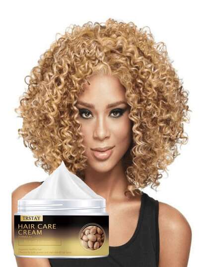 Moisturizing Hair Cream For Damaged Hair Deep Hydration Repairs Scales Non Sticky Touch Wraps Strands Silky Softness Shine Nourishes Dry Frizzy Hair Restores Smoothness Hydrating Treatment For Split Ends