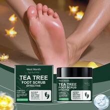 100g Tẩy tế bào chết chân tinh dầu tràm trà, Chăm sóc chân, Làm móng chân, Optiskin, Massage và làm mềm vết chai, Làm sạch và dưỡng ẩm cho đôi chân mịn màng. - Honey - Xem 8