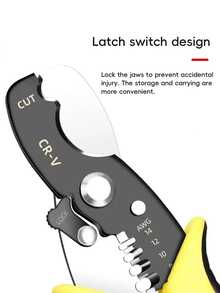 多功能剥线钳 - 剥线压线钳、剥线工具、接线工具、电线压接工具，适用于家庭装修、汽车维修、家具维护 - 剝線鉗 - 查看 9