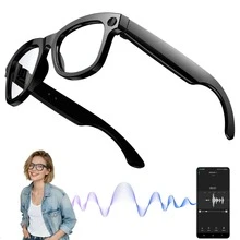 Ordtop AI Smart Glasses With Camera, 1080P Video Recording , ENC Noise Reduction, Wireless Music & Calls, Real Time Translation, Open-Ear Audio For Travel, Meetings & Vlogging - 查看 2
