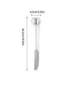 1/2 chiếc dụng cụ đánh trứng bằng tay bằng thép không gỉ, dụng cụ đánh bánh, dụng cụ nhà bếp nhỏ, thích hợp cho các buổi họp mặt gia đình và tiệc tùng. - Nhiều màu - Xem 7