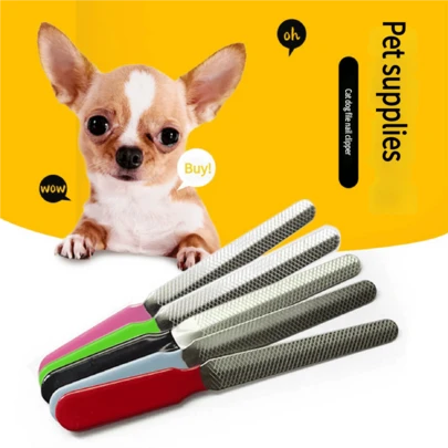 5pcs Pet Nail Clippers & Files Set, Grooming Tools For Cats & Dogs