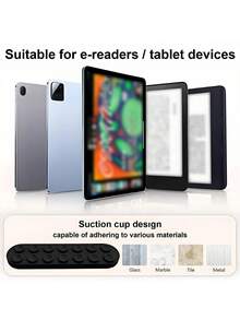 1pc Adjustable Wrist Strap With Suction Cup, Suitable For Tablet/E-Reader, Convenient One-Handed Operation, Anti-Slip & Shock-Resistant Open Design, Multiple Colors Available - View 4