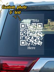 Custom QR Code Vinyl Stickers, Personalized Scanable Stickers, Exclusive QR Code Design With Website Link Or Text Content. Suitable For Store Windows, Car Windows, Glass Doors And Product Packaging Commercial QR Code Stickers. Made Of Waterproof, Durable, Weather-Resistant Vinyl Material, Suitable For Small Business Marketing, Contactless Menus, Social Media Traffic And Payment Link Display. High Contrast Design, Easy To Scan, Suitable For Indoor And Outdoor Multiple Usage Scenarios QR Code Label Stickers. - Multicolor - View 1