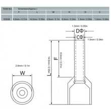 1000Pcs Ferrule 22AWG Insulated Crimping Wire Terminal Set Kit For Equipment E0508 - 黑色 - 查看 7