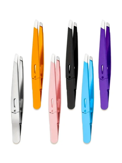 3/2/1pc Tweezers, High-Precision Upgraded Professional Anti-Rust Alloy Tweezers, Suitable For Both Men And Women, Multi-Purpose, Can Be Used For Eyebrow Shaping, Facial Hair, And Ingrown Hair Removal