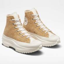 Converse Run Star Hike Hi Cozy Utility Sneakers 'Nomad Khaki' - A03253C Unisex Shoes - Màu Khaki - Xem 2