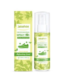 Spray desodorante para zapatos y calcetines Jaysuing, limpiador de zapatillas, eliminador de olor de pies, spray refrescante para el armario de zapatos - Spray desodorizante líquido - Ver 16