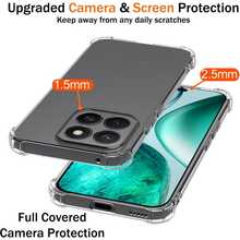 Ốp lưng điện thoại trong suốt chống sốc cho Honor X10 5G, Honor X9d, Honor X7d, Chống sốc, Chống trầy xước, Bảo vệ ống kính camera, Mỏng nhẹ, Chống ố vàng, Chống bám vân tay, Chống rơi vỡ, Linh hoạt, Bền bỉ, Trong suốt, Bảo vệ toàn diện, Chống trượt, Chống va đập, Chống mài mòn, Chống bụi, Độ trong cao, TPU mềm, Dễ dàng lắp đặt - Trong sáng - Xem 2