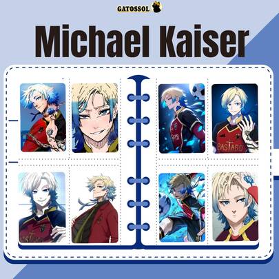 KIT 8 PHOTOCARDS PC Mini fotos BlueLock Fanmade - Cards - Foto - Anime  - Otaku - Nerd  - Mangá - Geek - Animes - Fotos - Photo - Colecionavel - V10