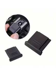 Penutup Dudukan Hot Shoe Kamera, Pelindung Hot Shoe, Penutup Debu Kamera, Mencegah Penumpukan Debu pada Hot Shoe, Casing Pelindung Kamera, Tutup Lensa Hitam Tahan Lembap dan Debu - Cocok untuk Aksesori Kamera Mirrorless, Kompatibel dengan Pentax, Olympus, dan Kamera DSLR dan Mirrorless Lainnya. Hadiah Penting untuk Penggemar Fotografi, Tersedia Berbagai Gaya. - View 5